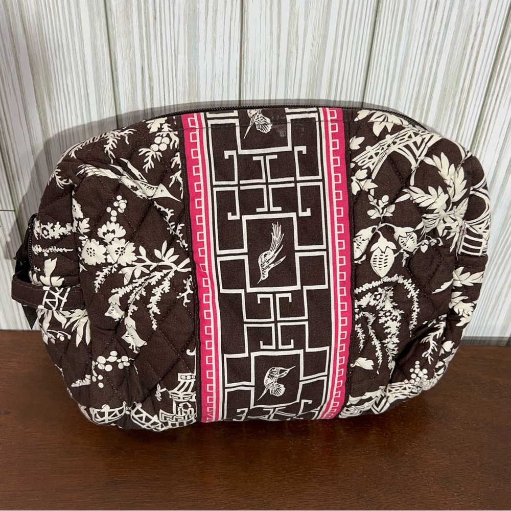 Vera Bradley "Imperial Toile" Makeup Bag